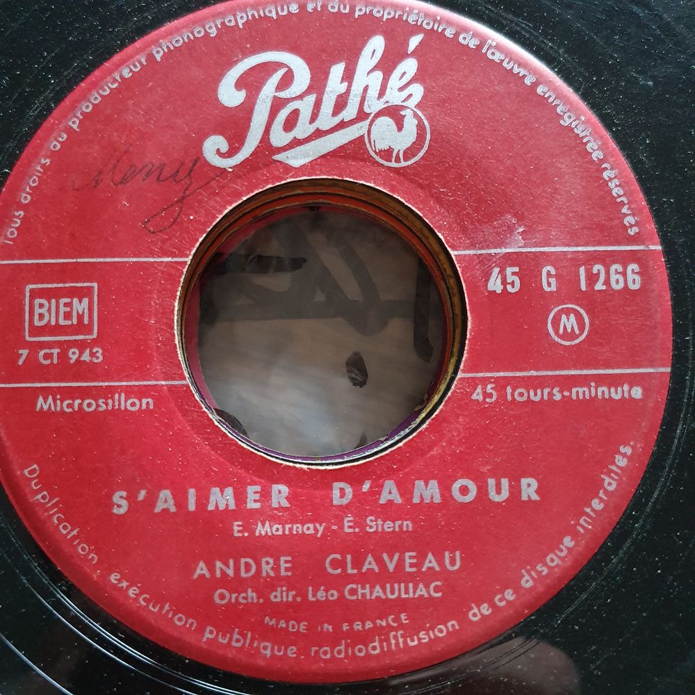 45 TOURS CD et vinyles