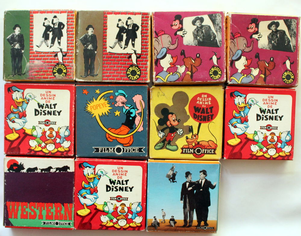 Films super 8 enfant Walt Disney Western Photos/Video/TV