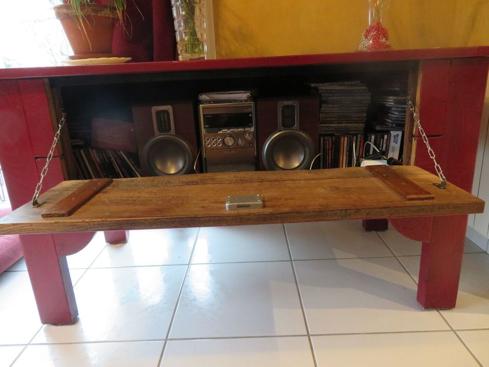 2 COFFRES EN BOIS am&eacute;nag&eacute;s type BERRICHON Meubles
