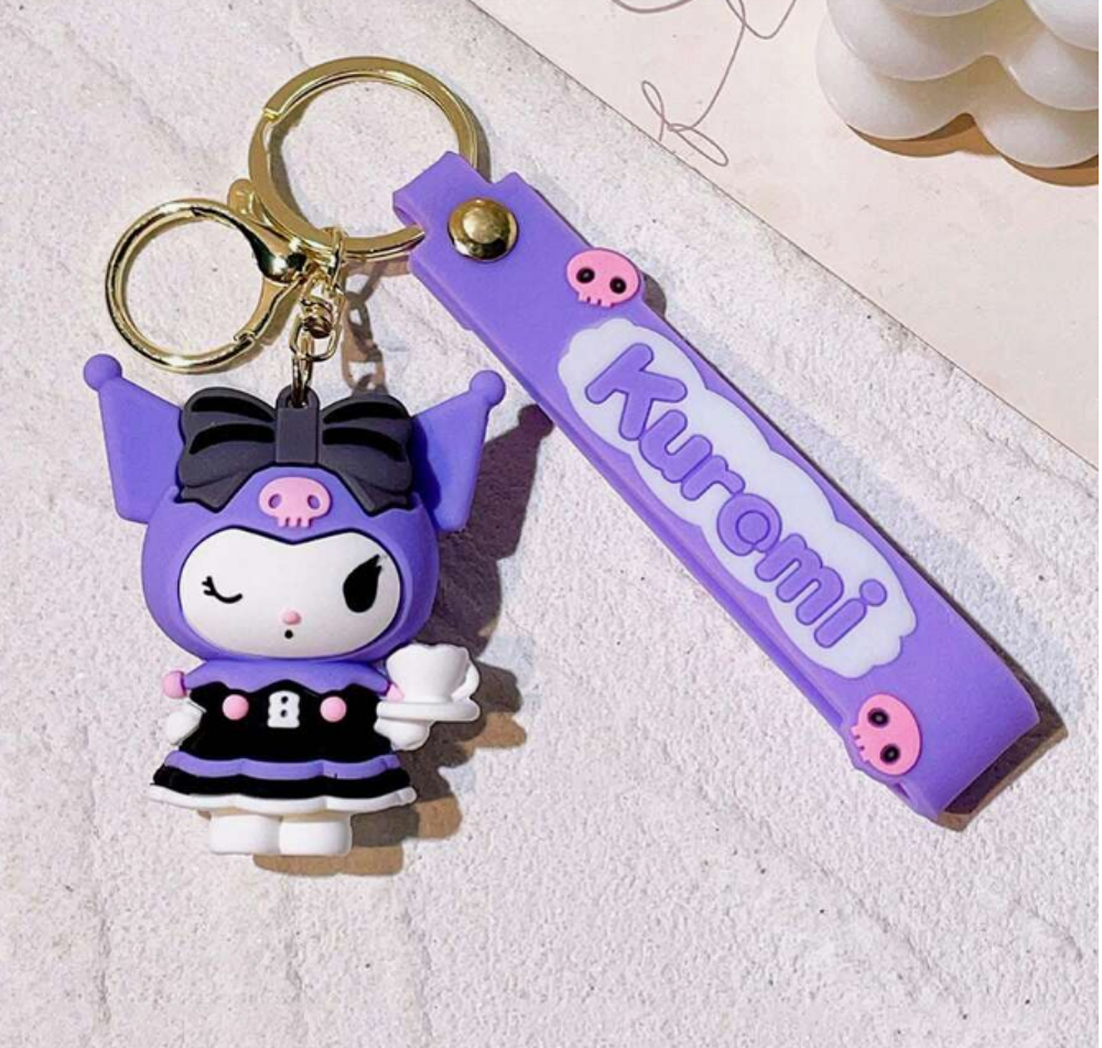 Porte-cl KUROMI japon manga anime mode hello kitty kawaii 