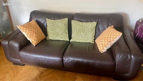 Canap cuir 3 places Cuir Center 200 Bois-Colombes (92)