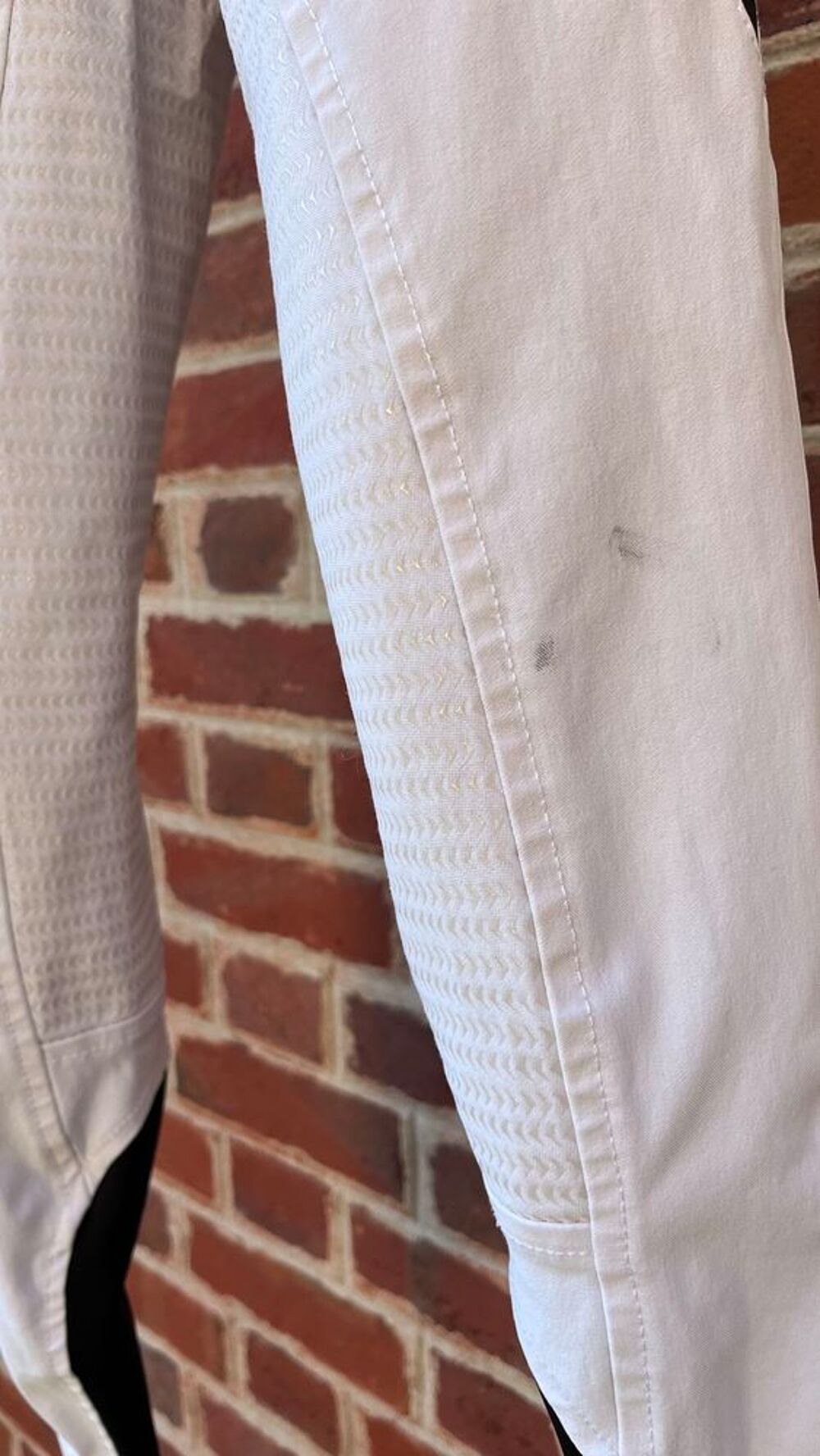 Pantalon d'&eacute;quitation blanc Equiline Sports