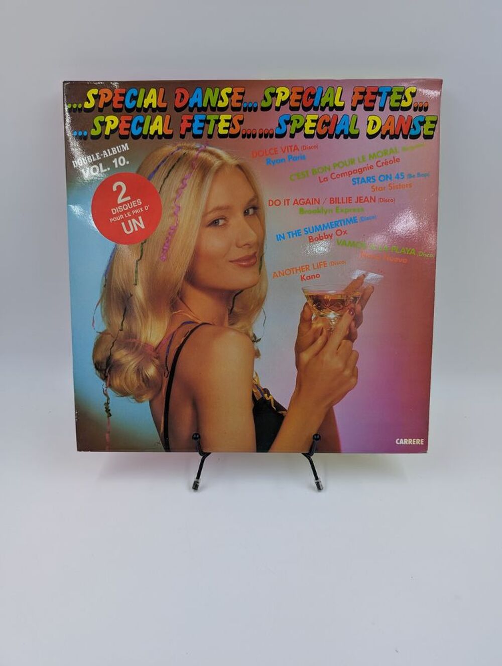 Vinyle 33 tours ?Sp&eacute;cial Danse? Sp&eacute;cial F&ecirc;tes? Double album CD et vinyles
