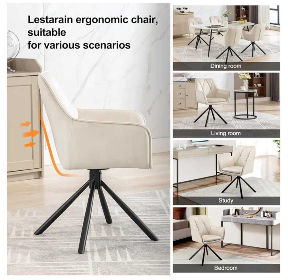 Lot de 2 chaises scandinave de luxe ,neuves sous boite Meubles