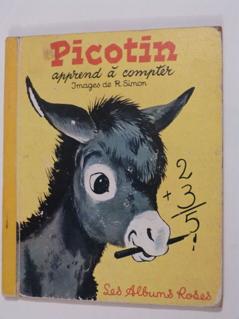 PICOTIN APPREND A COMPTER  les albums roses 5 Brest (29)