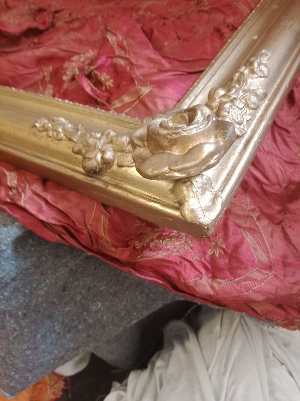 Ancien cadre d'&eacute;poque 19&eacute;me Décoration