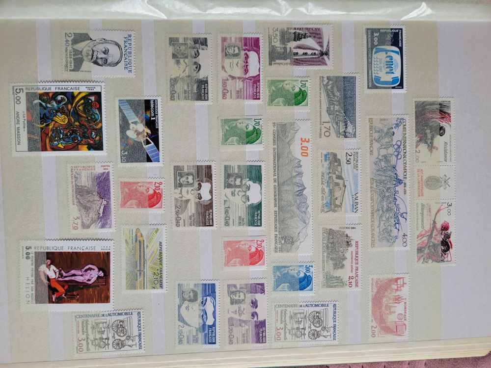 COLLECTION TIMBRES FRANCAIS 