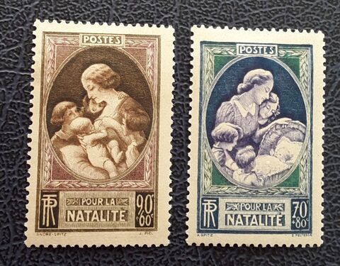 440 et 441 Timbres avec charnire 1 Jou-ls-Tours (37)