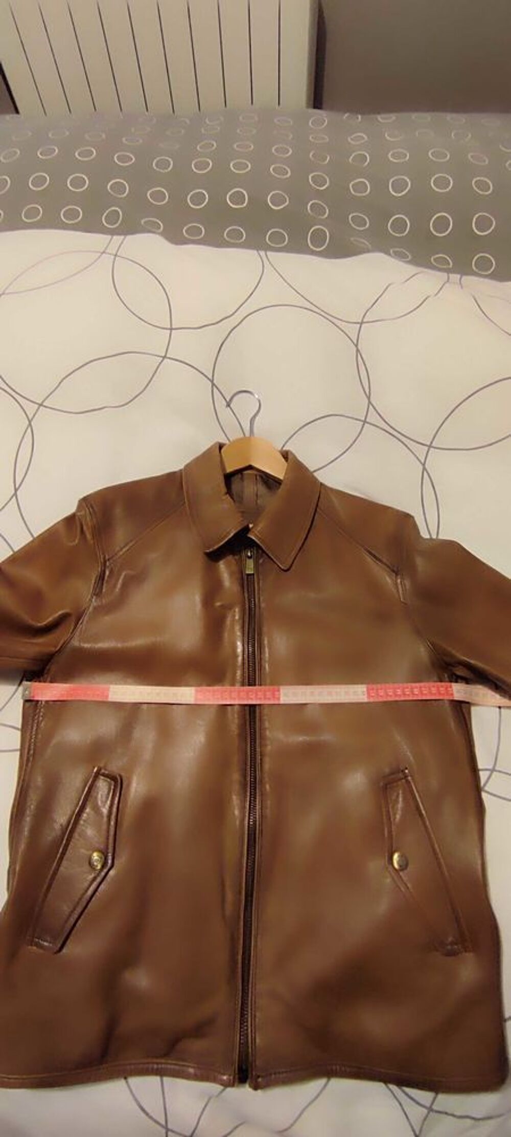 Blouson cuir homme Massimo Dutti Vêtements