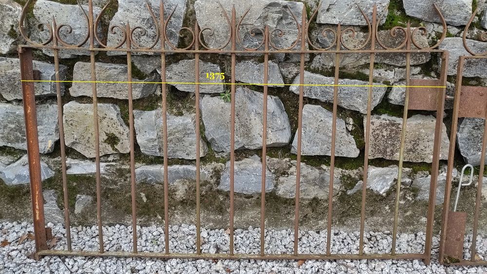 Portail ancien En Fer Forg&eacute; Jardin