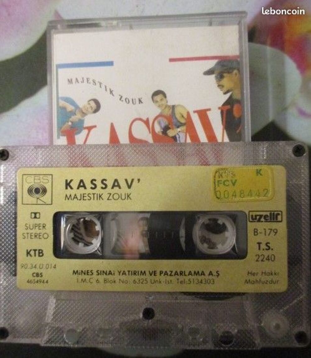 Cassettes audio ZOUK - KASSAV' CD et vinyles