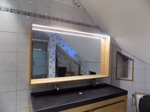 Meuble, miroir et vasque en mabre pour salle de bain 600 Fort-du-Plasne (39)