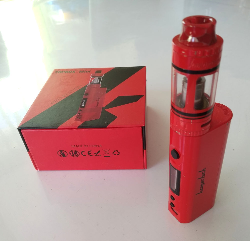 Pack e-cig KangerTech TOPBOX Mini (Rouge) + Nb &eacute;quipements Electroménager
