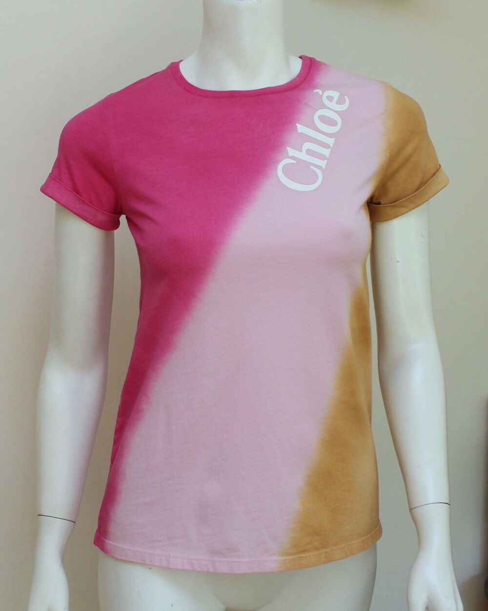 T-shirt Pink Yellow CHLOE T.S Vtements