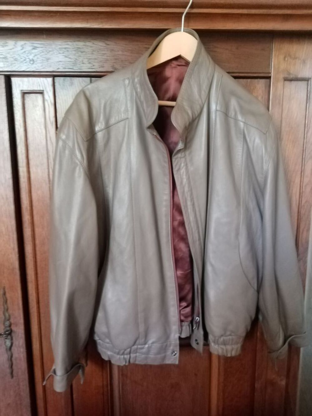 blouson cuir v&eacute;ritable Guy d'Armagnac Vêtements