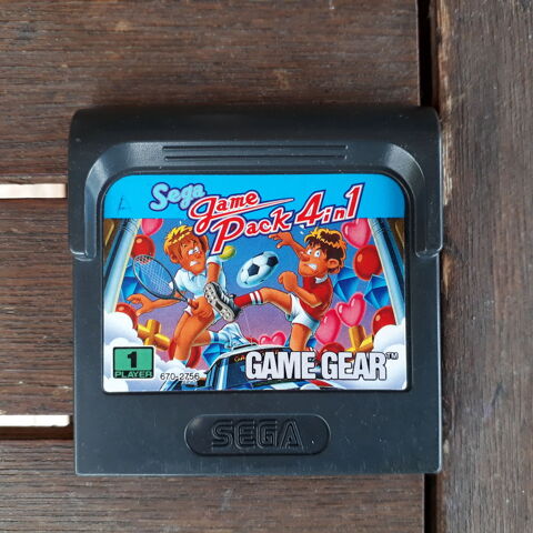 Sega Gamegear - Game pack 4 in 1 6 Roquemaure (30)