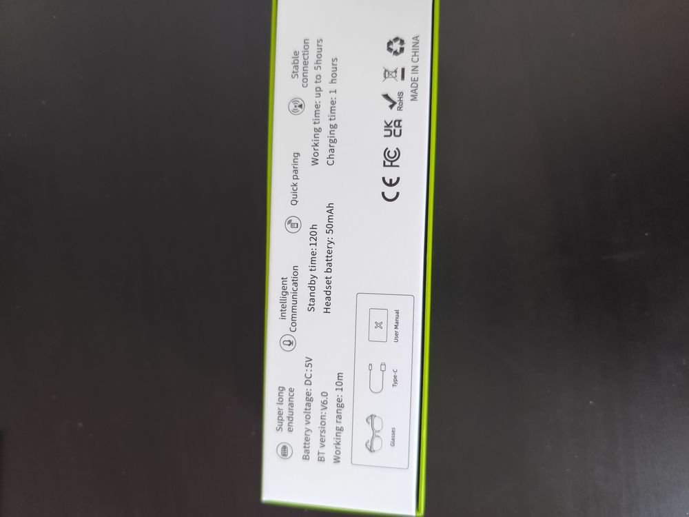 Lunettes connect&eacute;es Neuves dans son emballage 
Matériel informatique