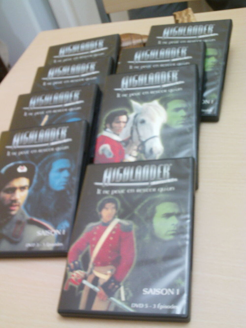  S&eacute;rie ancienne Highlander 2 coffrets de 4 DVD N&deg;977 