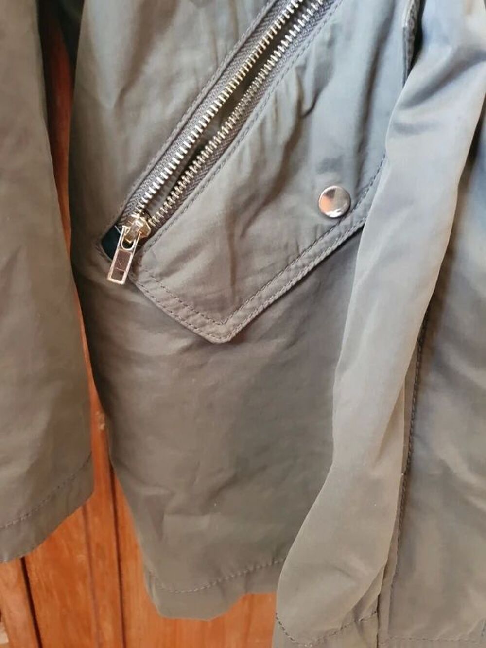 Manteau Parka Mango khaki Taille M Vêtements