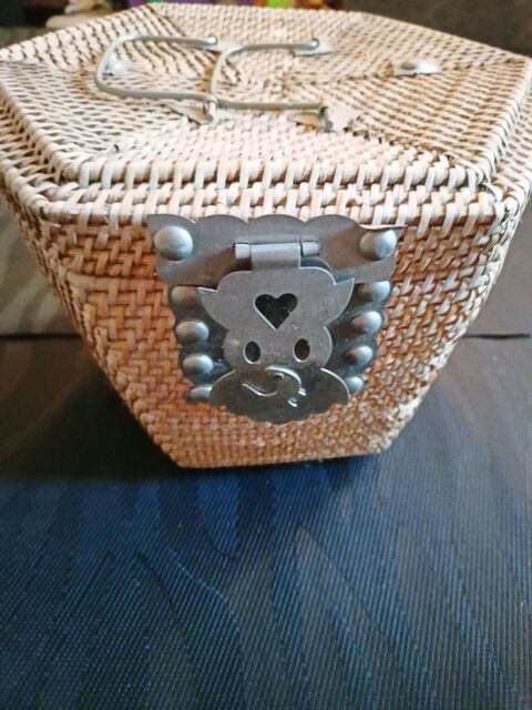 Panier � th� en Osier de voyage 48 Pau (64)