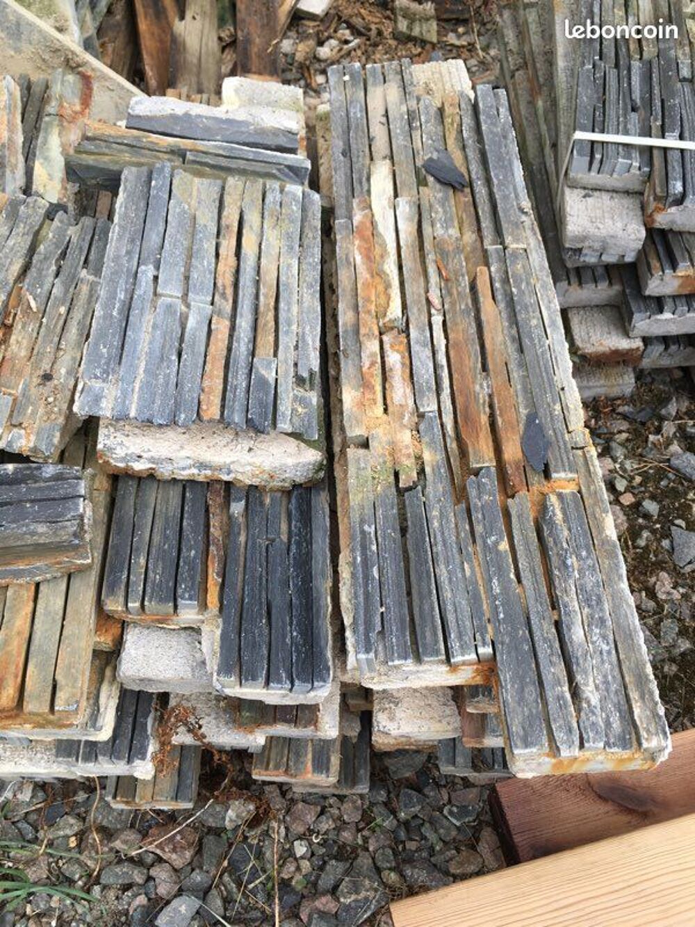 Parement d'ardoise Bricolage