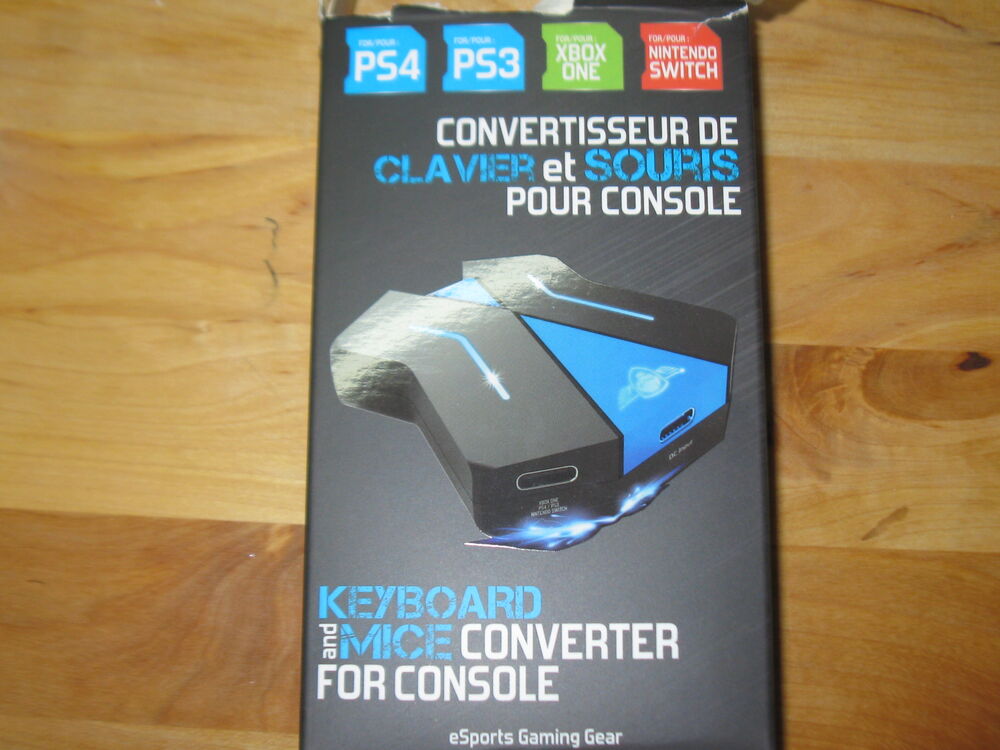 Convertisseur de Clavier et Souris pour Console de jeux
Consoles et jeux vidéos