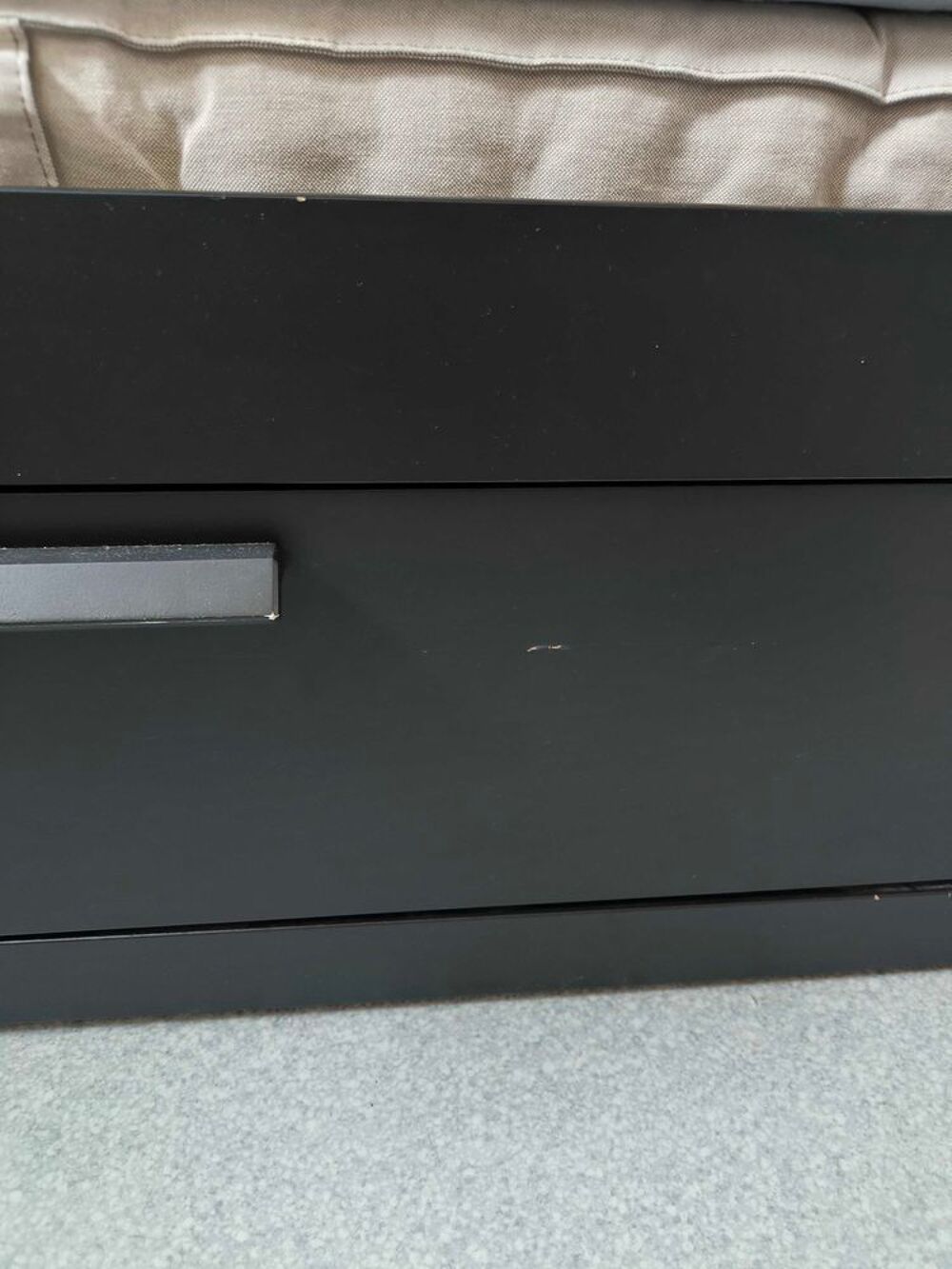 Lit+banquette+Ikea+BRIMNES+avec+matelas,+couette+et+draps Meubles