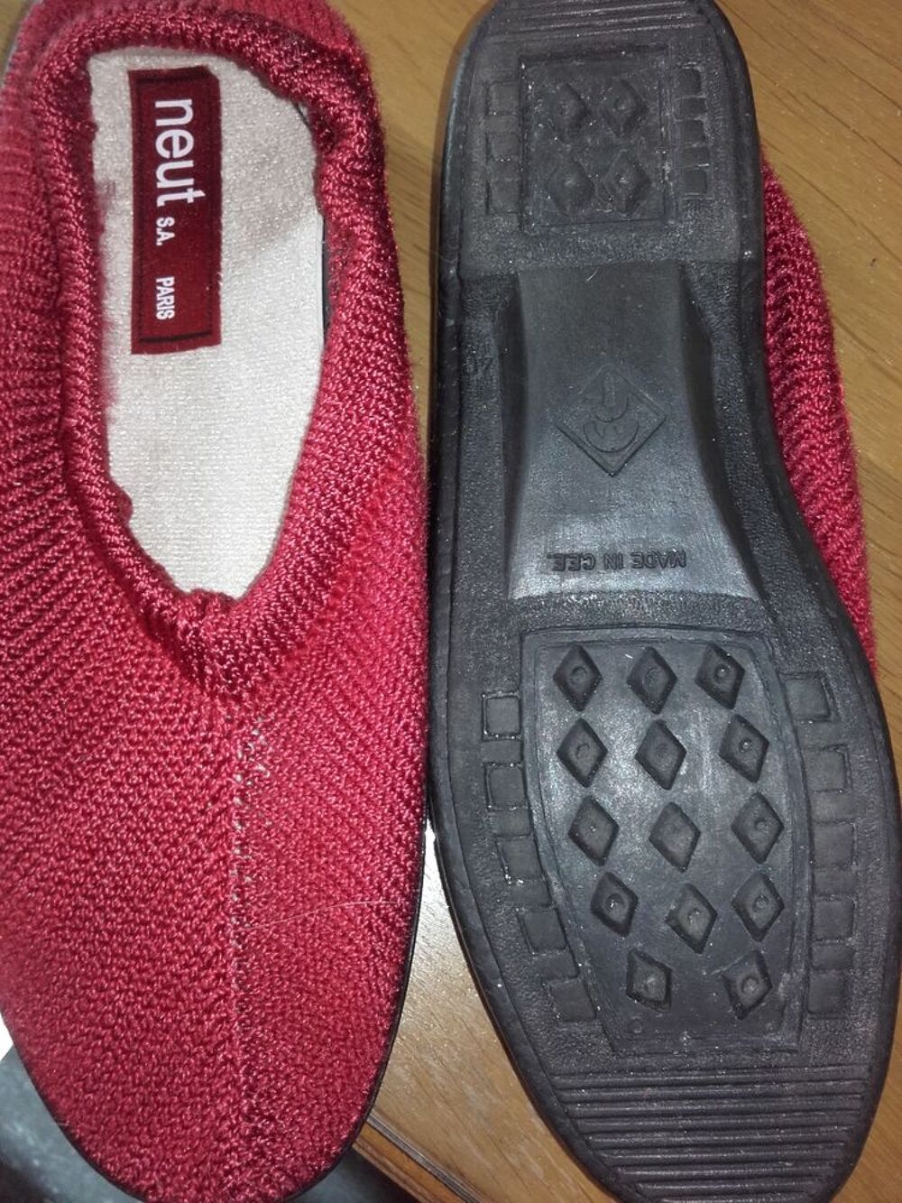 Ballerine rouge T 40 Chaussures