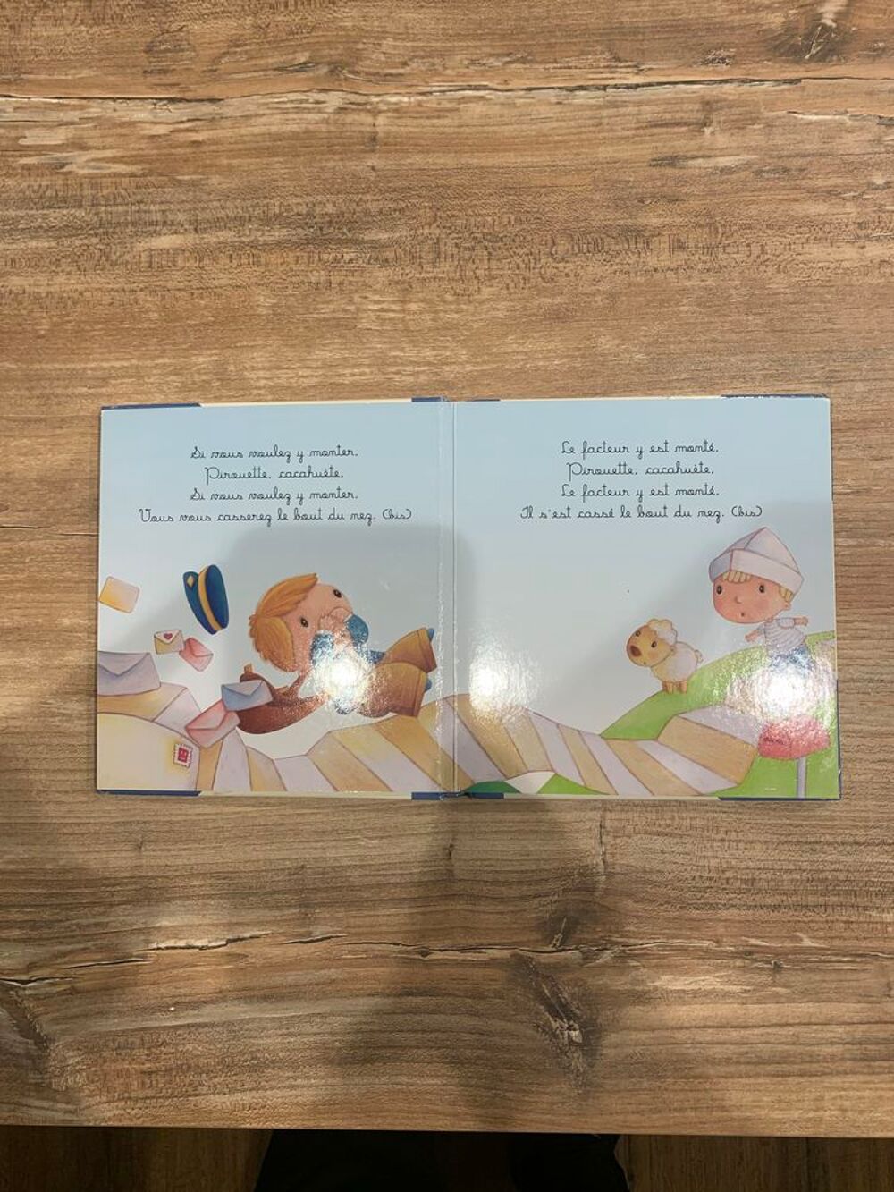Livre comptines pour les b&eacute;b&eacute;s \'\' Pirouette cacahu&egrave;te et d \' autres jolies comptines Livres et BD