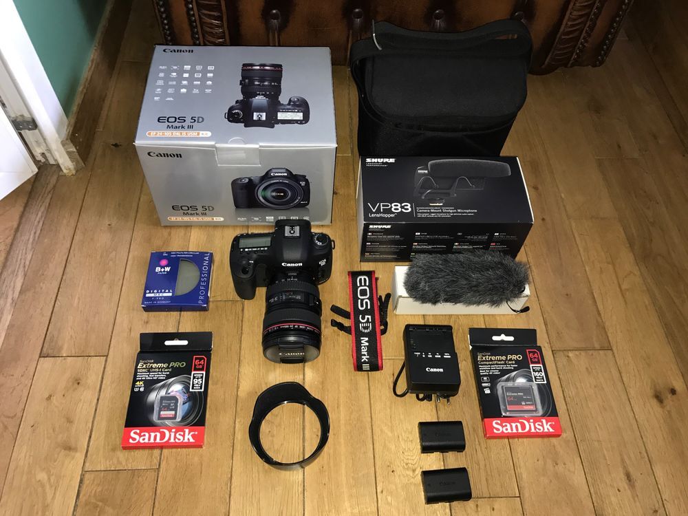 Canon EOS 5D MARK III avec objectif Canon Photos/Video/TV