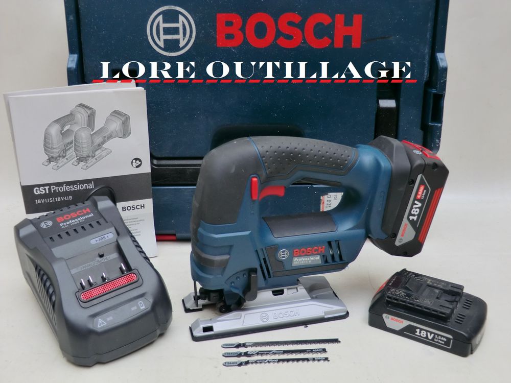 BOSCH GST 18v-Li B - Scie sauteuse pendulaire Bricolage
