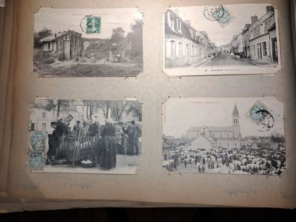 ALBUM CARTES POSTALES 