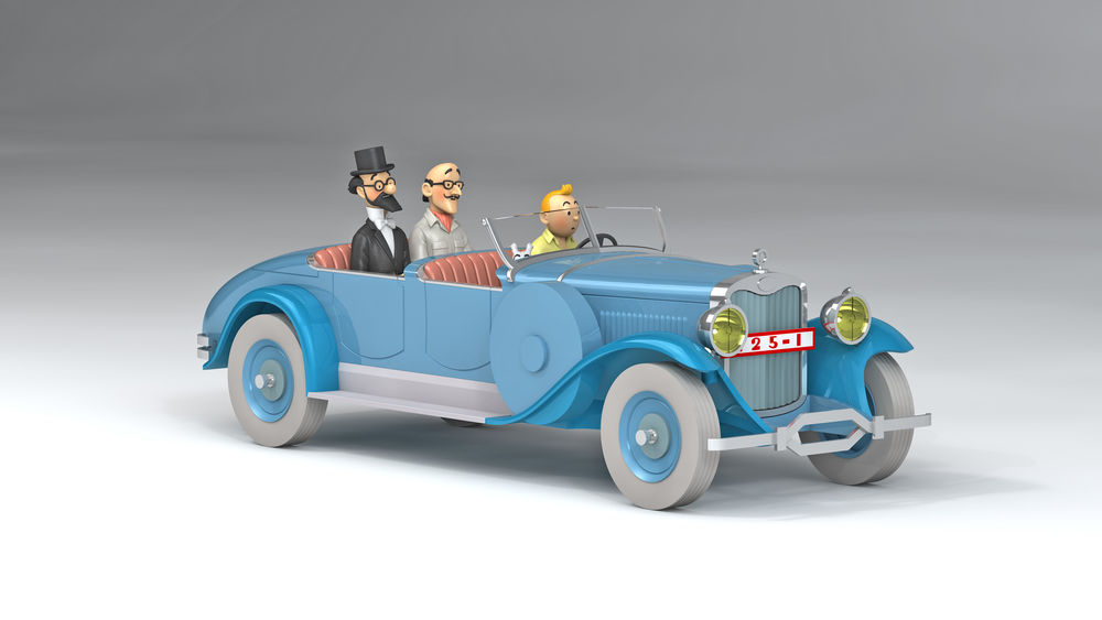 Collection voitures Tintin 