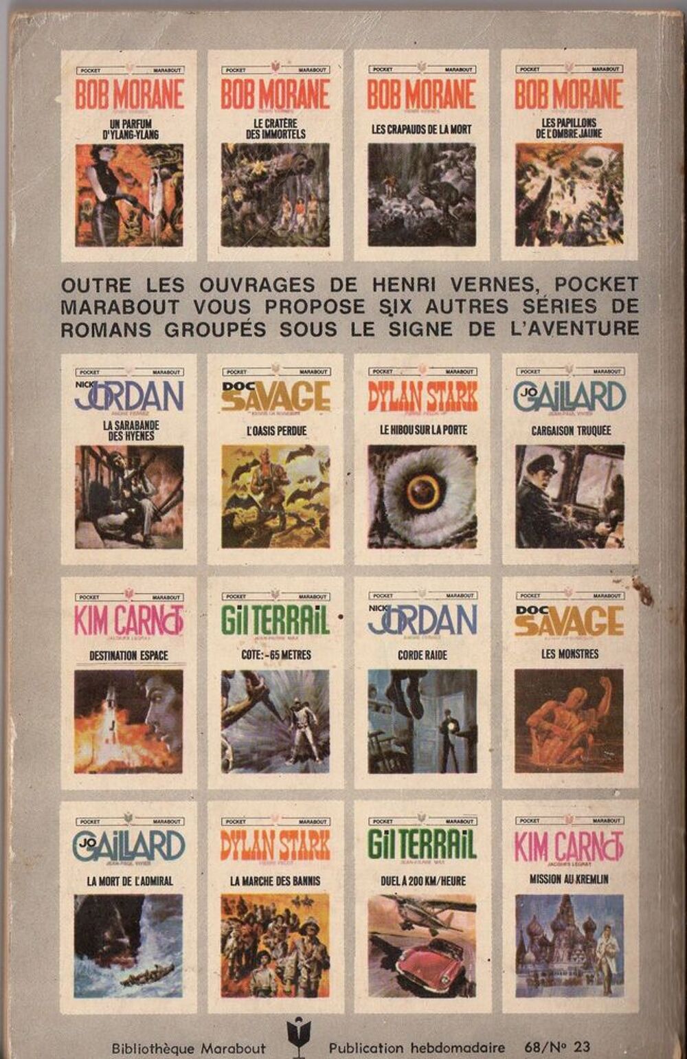 Bob Morane: l'empreinte du crapaud - Henri Vernes Livres et BD