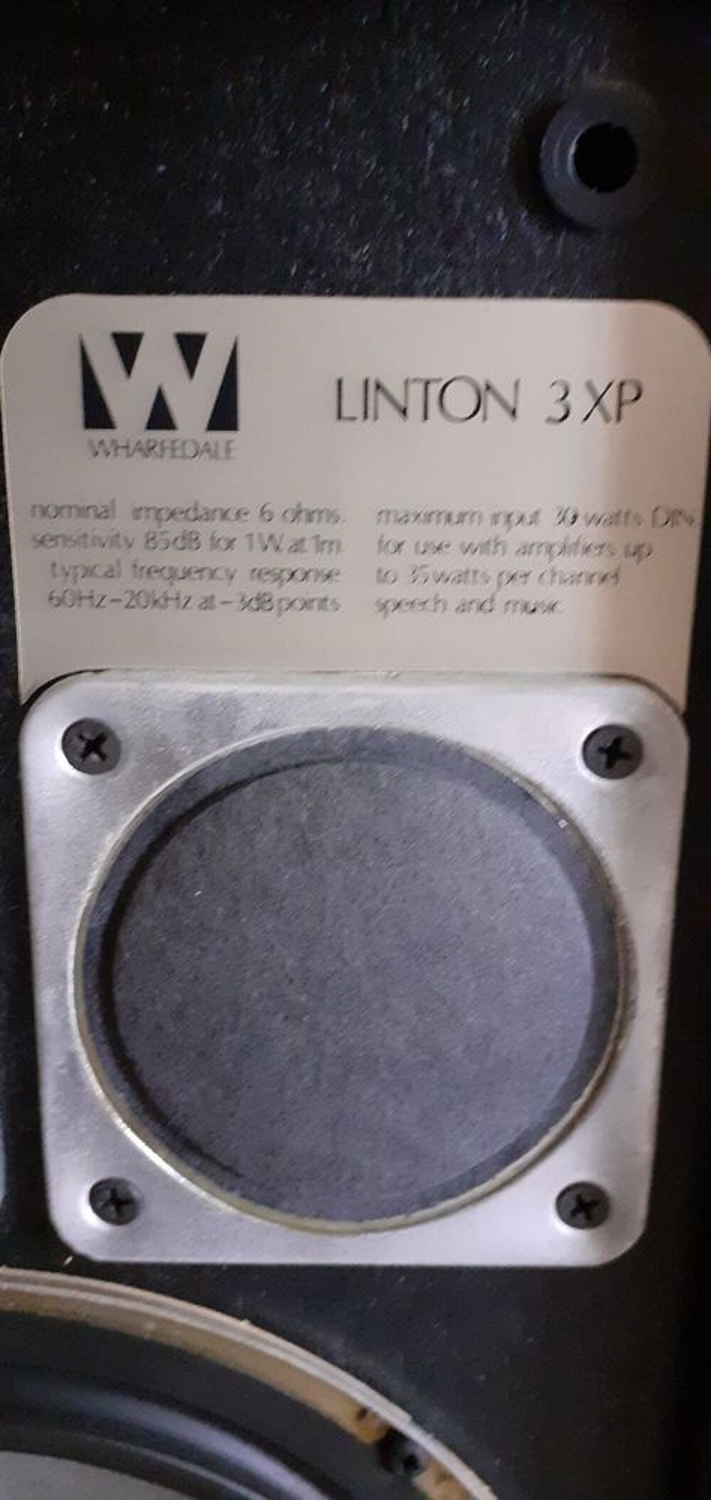 PAIRE D'ENCEINTES WHARFEDALE LINTON 3 XP Audio et hifi