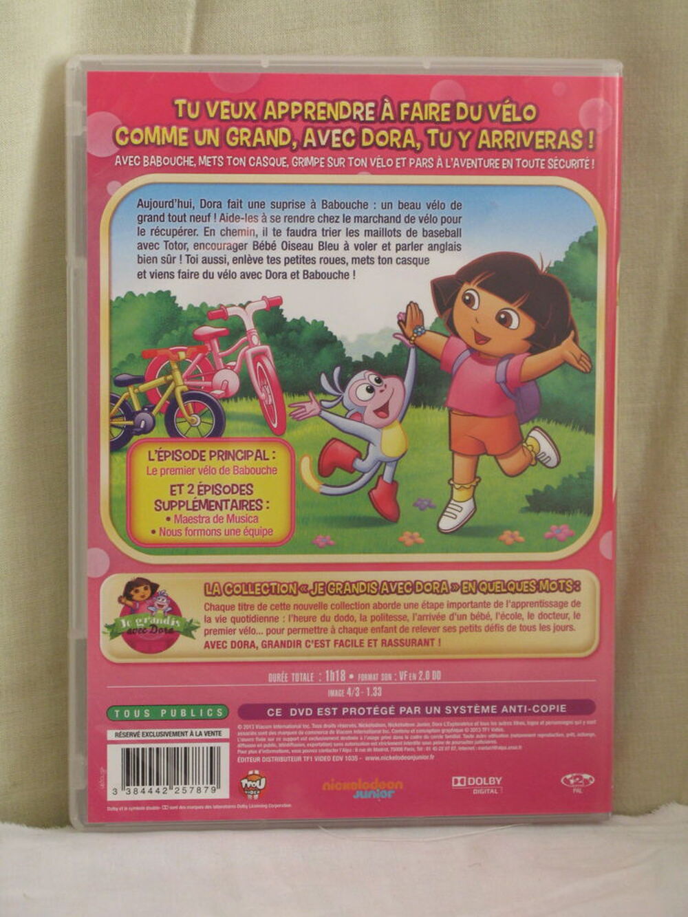 Collection Dora Dora fait du v&eacute;lo DVD et blu-ray