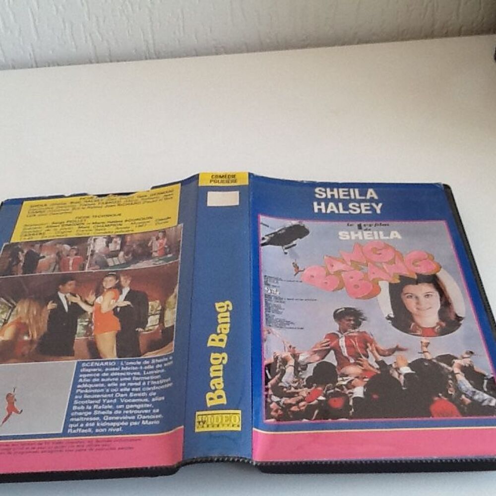 SHEILA K7 ou DVD film BANG BANG enregistr&eacute; t&eacute;l&eacute; DVD et blu-ray