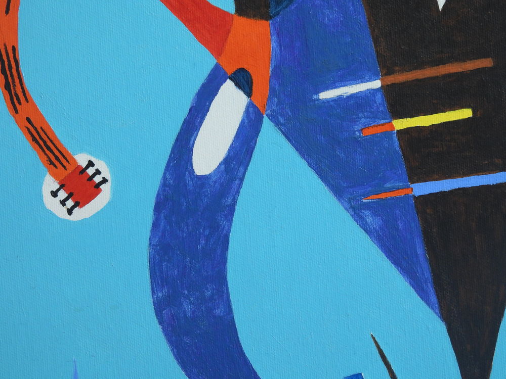 Tableau acrylique sur toile - Festival Décoration