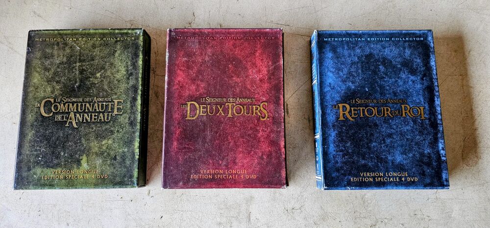 DVD le seigneur des anneaux DVD et blu-ray