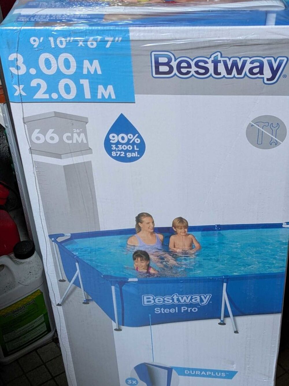 piscine rectangulaire Bestway Sports