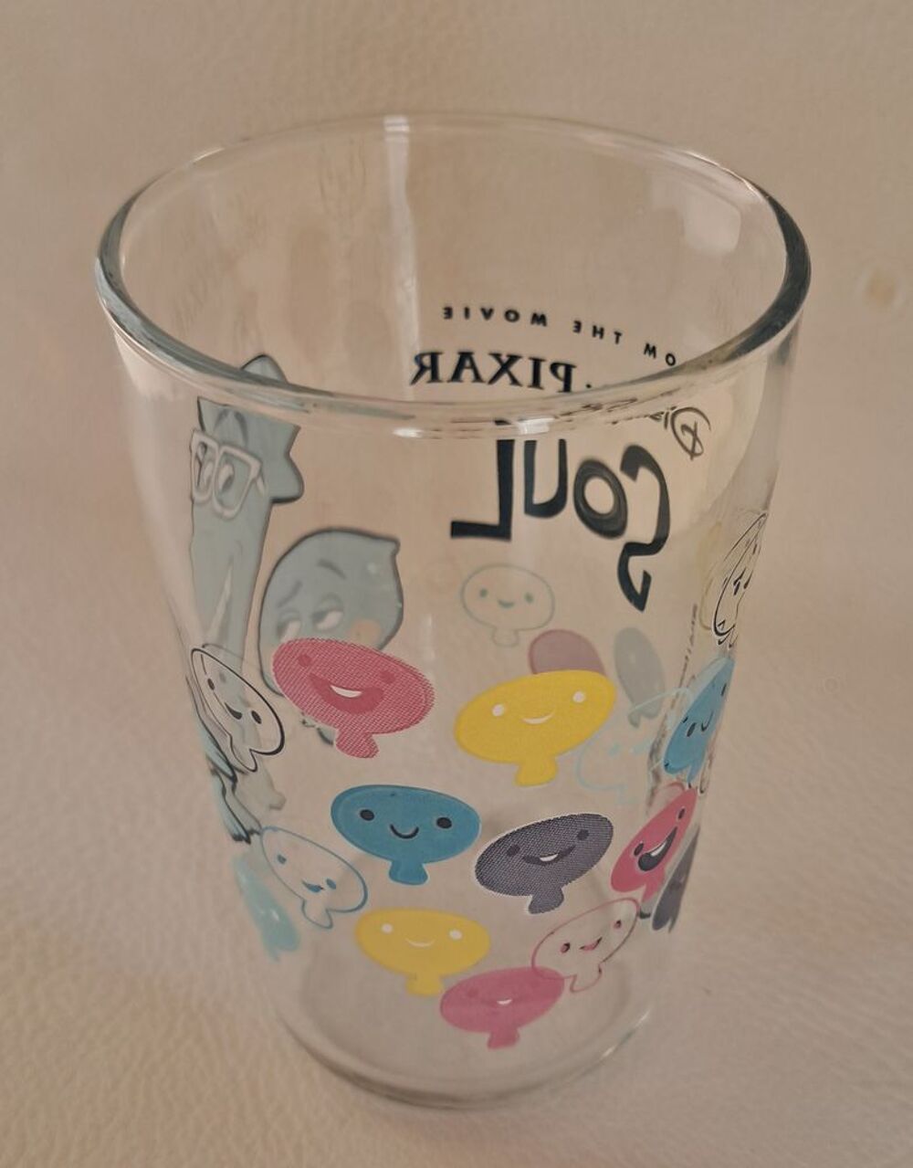 verre &agrave; moutarde dessin anim&eacute; film d'animation soul Disney 