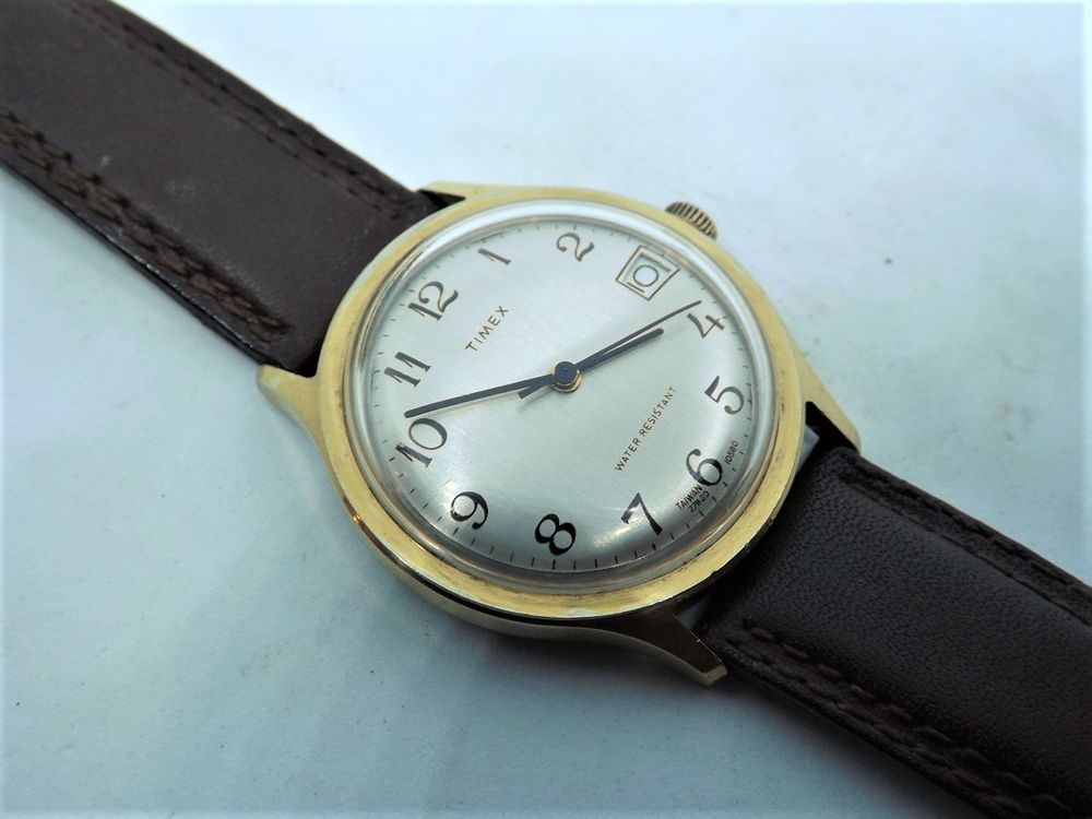 Belle montre Timex m&eacute;canique ann&eacute;es 1970 Impeccable Bijoux et montres