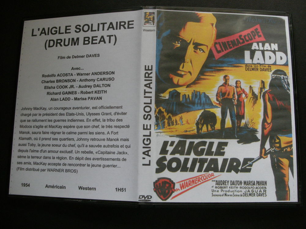 Rare film : " L 'aigle solitaire " DVD et blu-ray