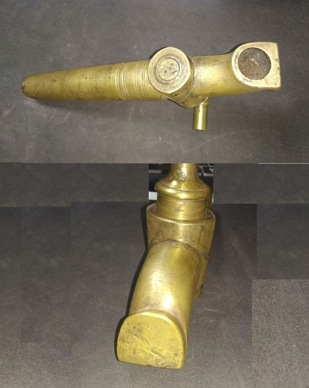 ANCIEN ROBINET DE FOUDRE EN BRONZE VIGNERON #1 Décoration