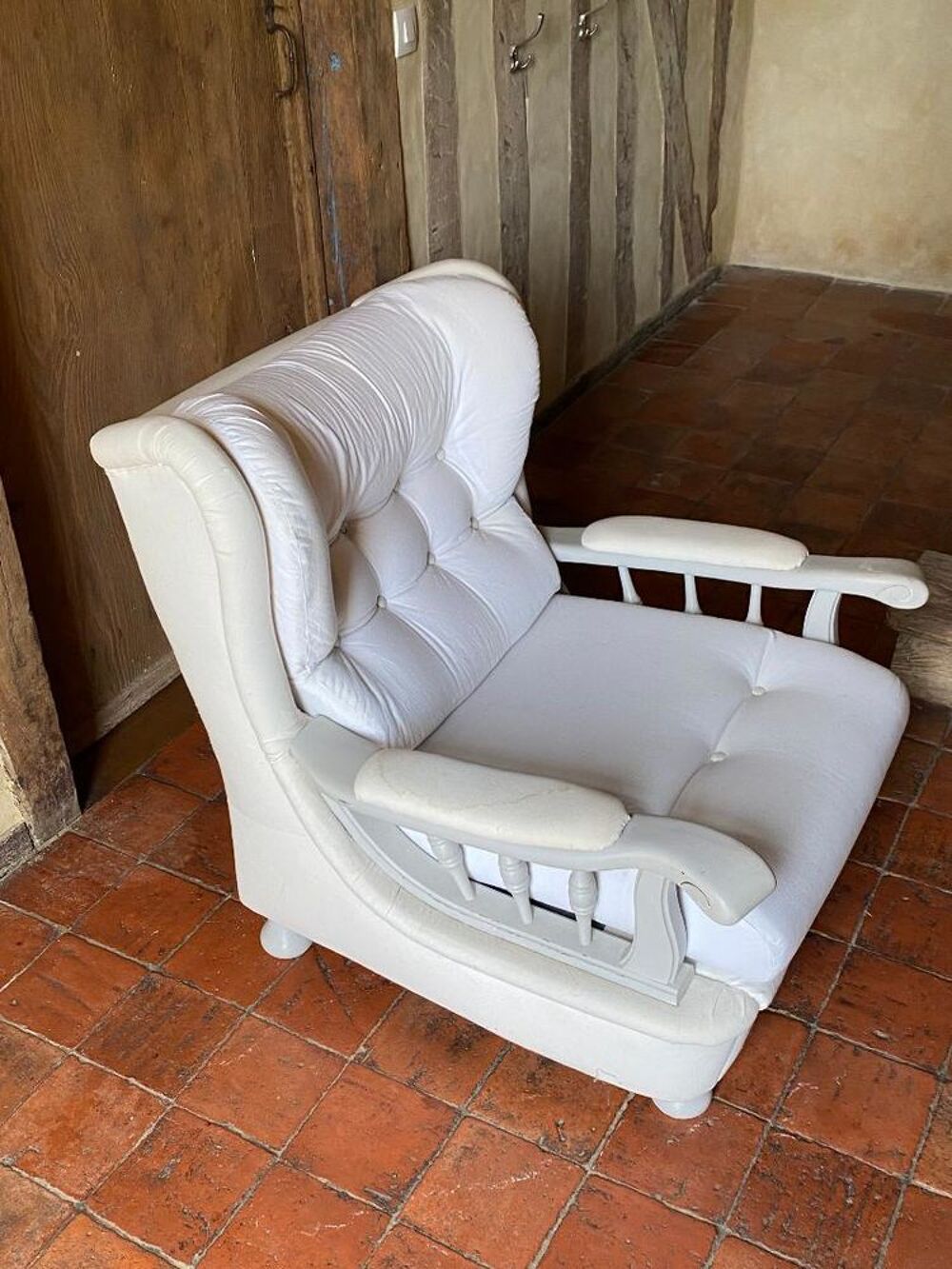 Fauteuil blanc Meubles