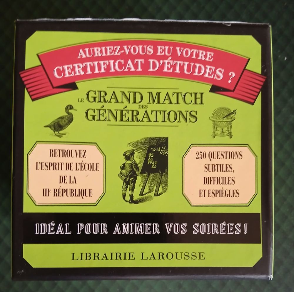 JEUX DE SOCI&Eacute;T&Eacute; QUASI NEUFS Jeux / jouets