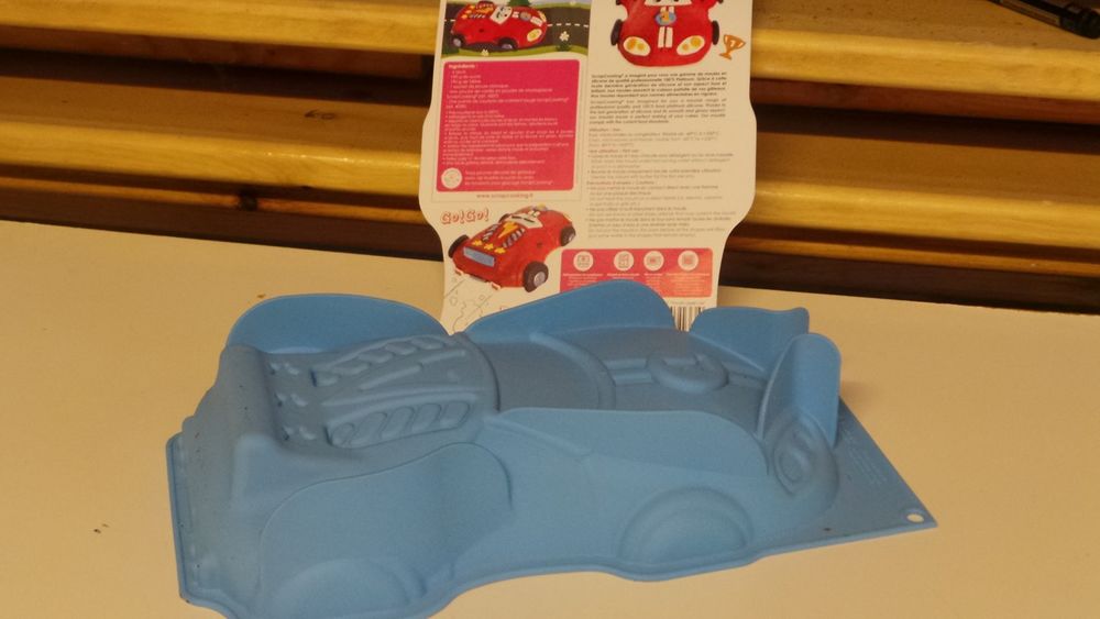 MOULE EN SILICONE POUR GATEAU CAR CULTURA Electroménager