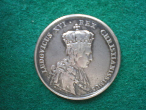 M�daille - Jeton du Sacre du roi Louis XVI. 150 Caen (14)