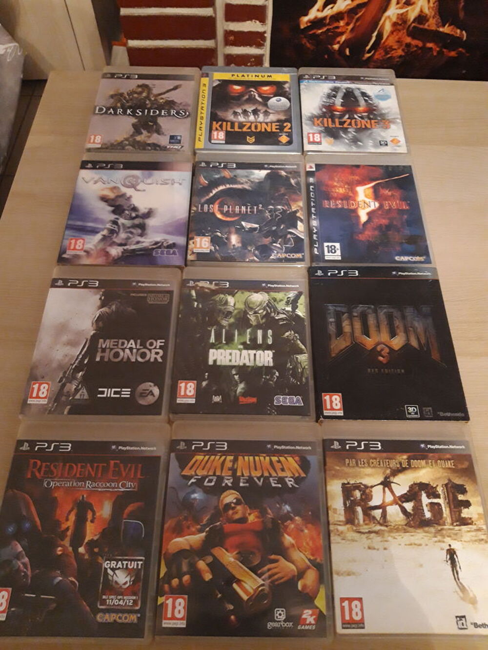 Jeux PlayStation 3 .10 € l'unit&eacute; Consoles et jeux vidéos
