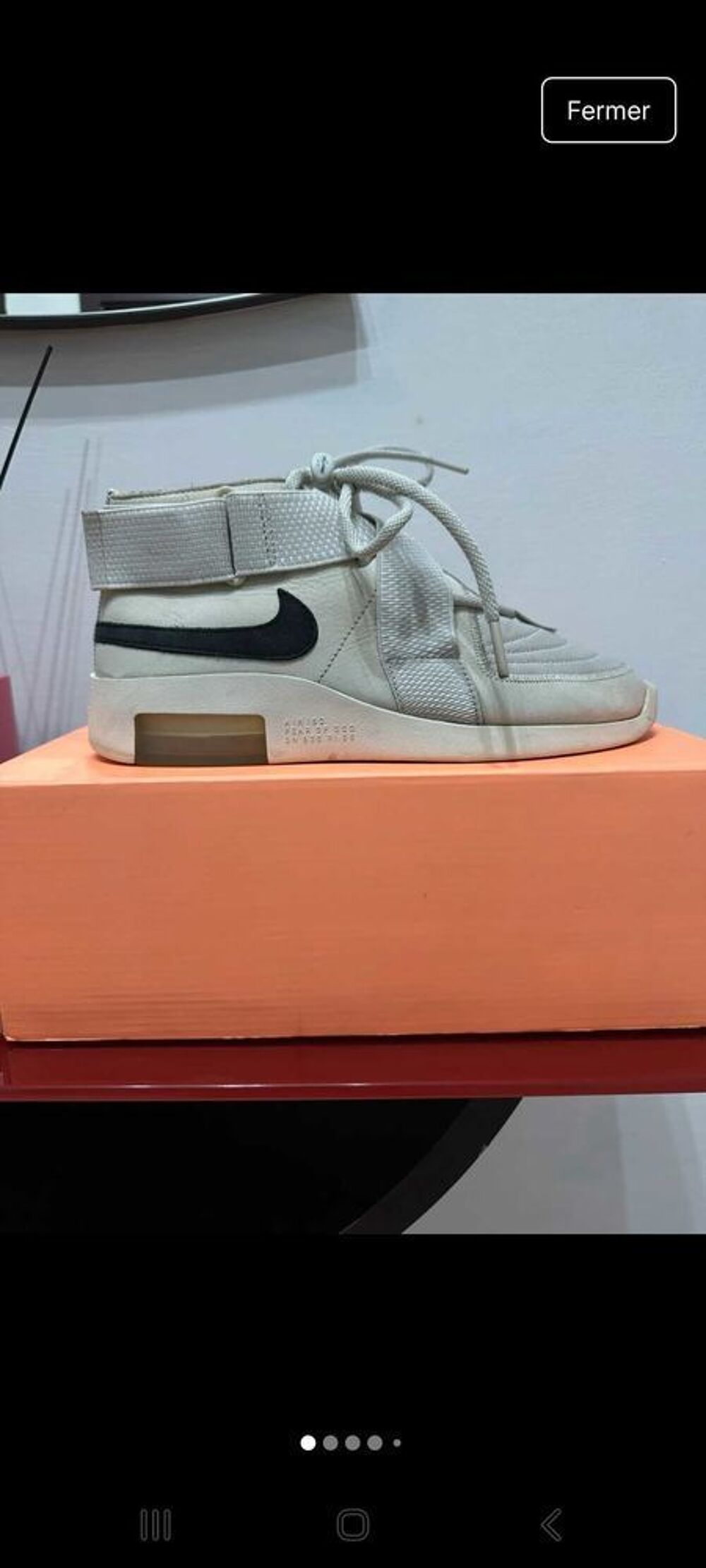 baskets Fear of god X Nike Air force de taille 41 en tr&egrave;s bon etat Chaussures